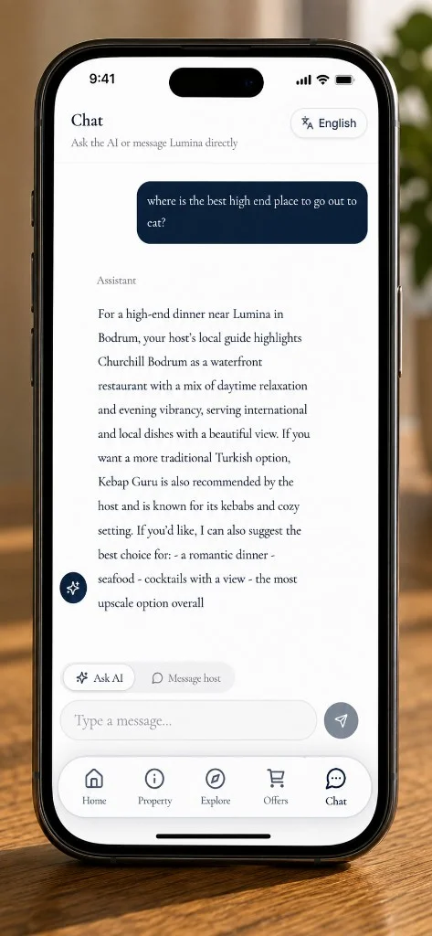 Book With Haven AI guest assistant