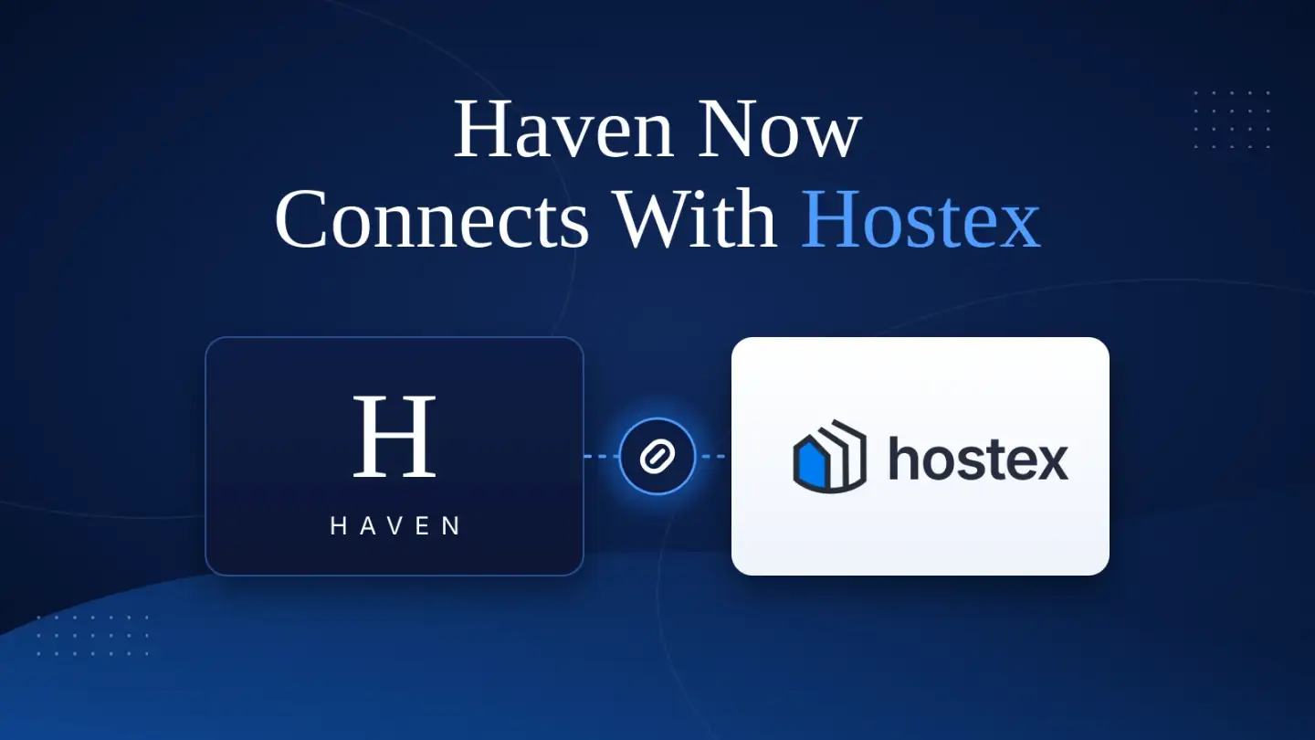 Haven Now Connects With Hostex